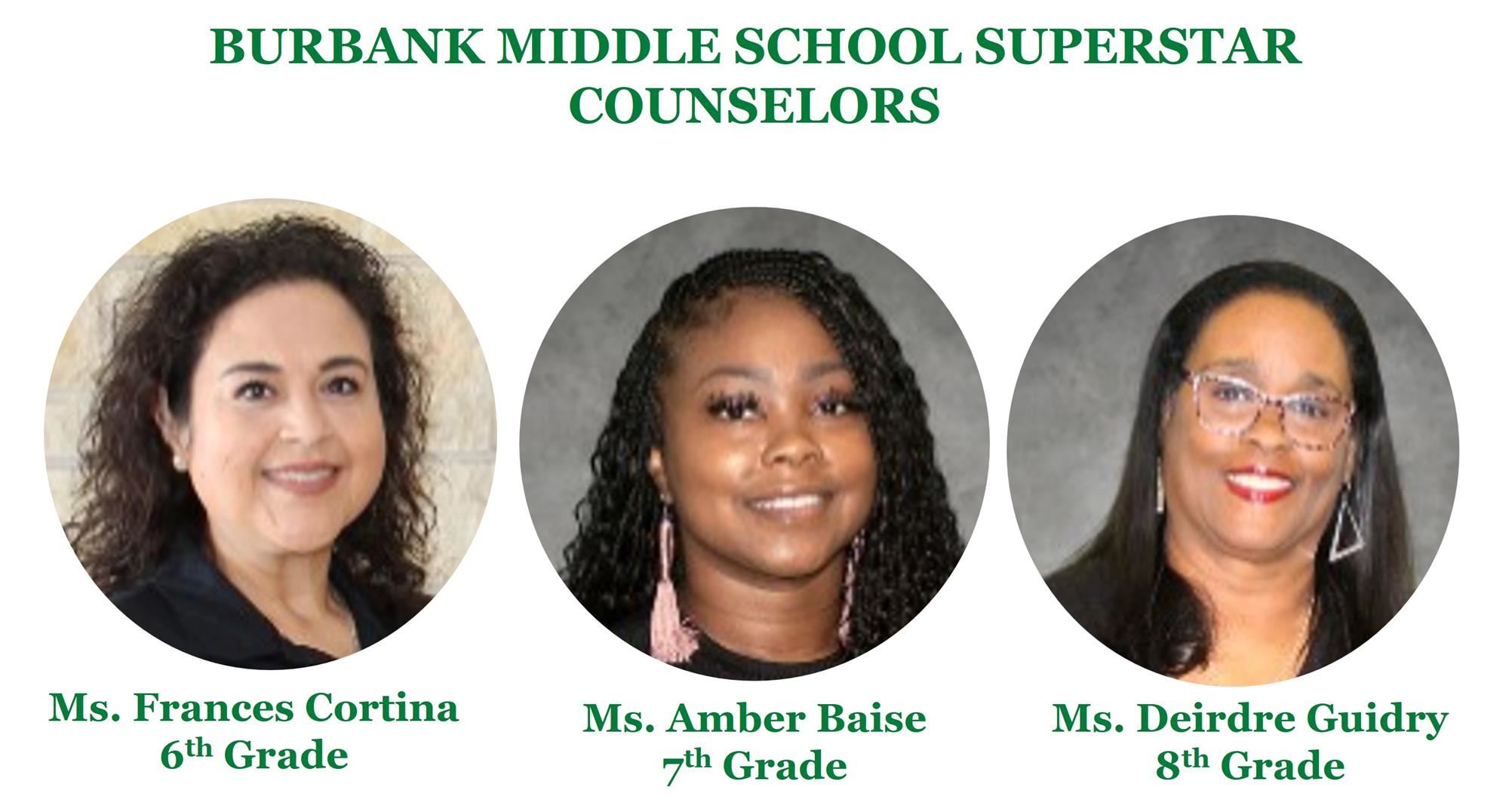 Burbank's Counselors